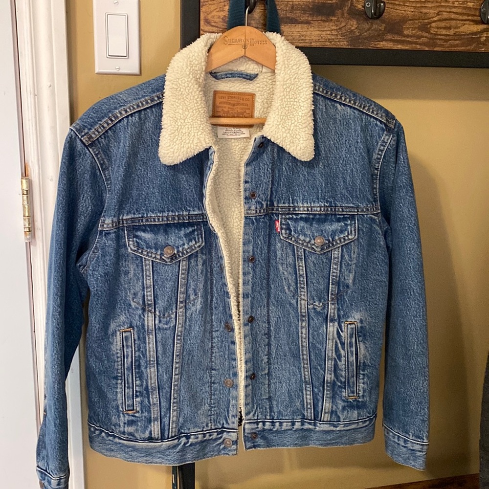 Levi’s Sherpa Trucker Jean Jacket